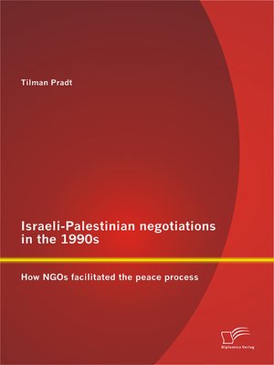 cover image of Israeli-Palestinian negotiations in the 1990s